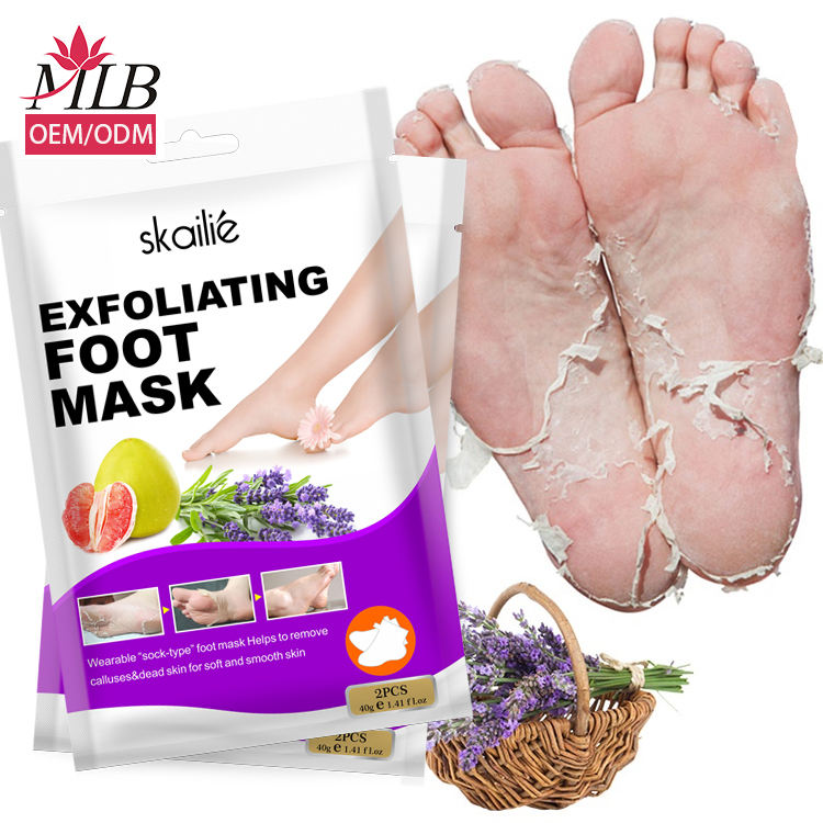 Bulk Scorching Sale Exfoliating Foot Peel Masks – Customizable Foot Socks for Child Smooth Toes