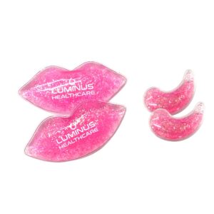 Lip-Formed Cooling Gel Pack – Scorching and Chilly Remedy Bead Ice Pack for Lip Care